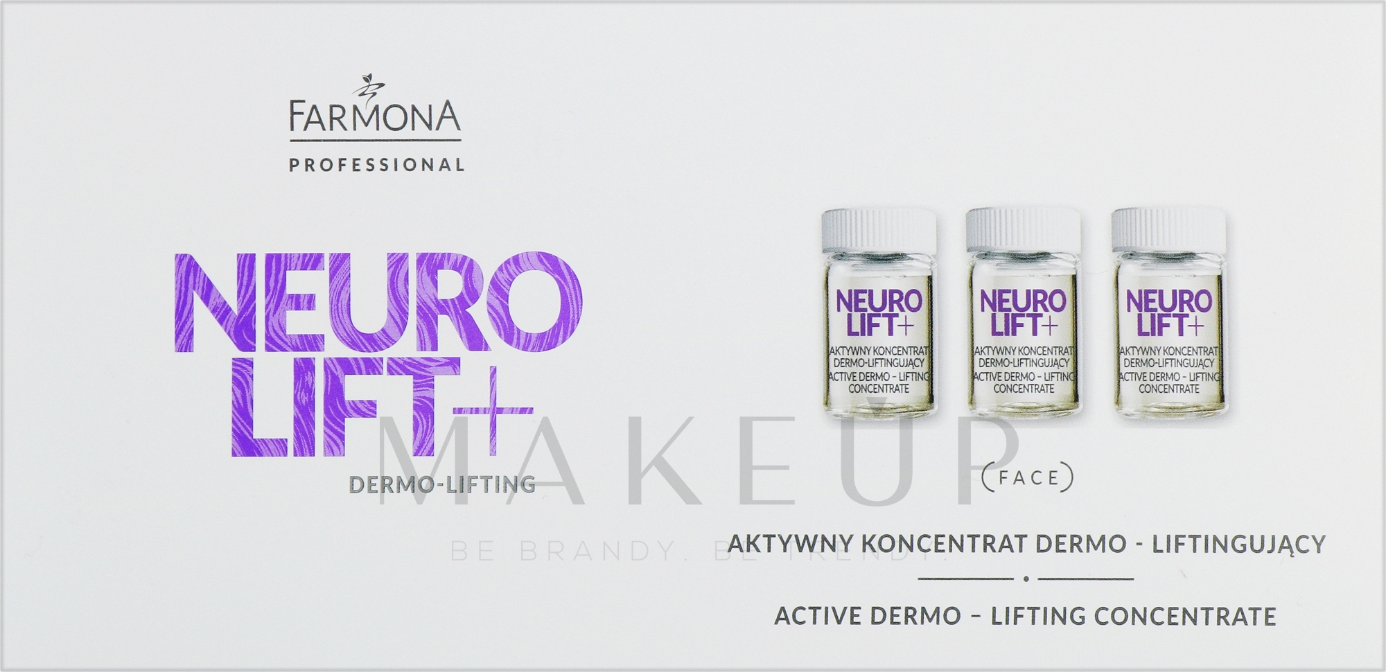 Aktives Dermolifting-Konzentrat - Farmona Professional Neurolift+ Active Concentrate — Bild 10 x 5 ml