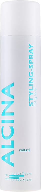 Haarstylingspray mit natürlicher Fixierung - Alcina Styling Natural Styling-Spray — Bild N3