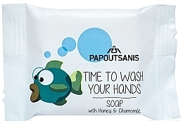 Babyseife mit Honig und Kamille - Papoutsanis Kids Time To Wash Your Hands Soap With Honey & Chamomile — Bild N1