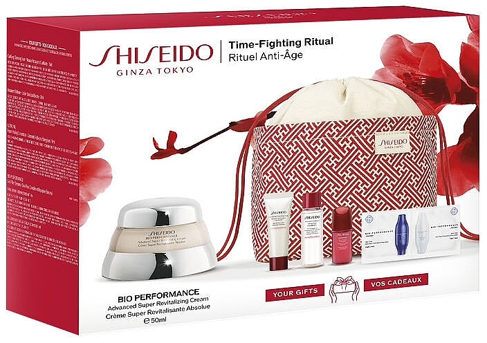 Gesichtspflegeset 6 St. - Shiseido Bio-Performance Time-Fighting Ritual — Bild N4