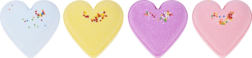 Set - I Heart Revolution Bar Fizzer (Badebomben/4×40g) — Bild N2