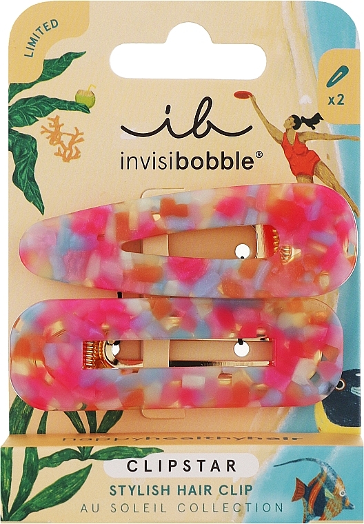 Haarspange - Invisibobble Clipstar Au Soleil Dazzling Wave  — Bild N1