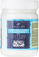 Anti-Cellulite Körpercreme mit Koffein und Vitamin E - Hristina Cosmetics Anti Cellulite Firming Cream — Bild N1