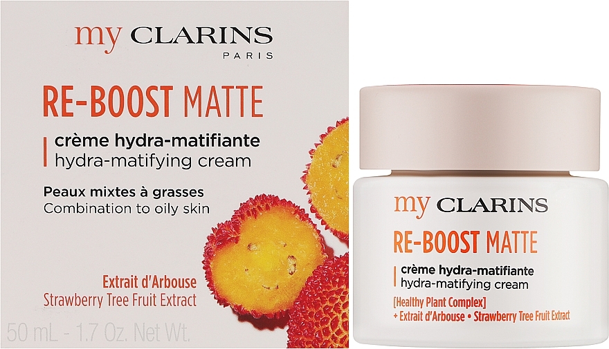 Gesichtscreme - Clarins My Clarins Re-Boost Matte Hydra-Matifuing Cream — Bild N2