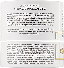 Antioxidative Feuchtigkeitscreme für den Tag SPF 20 - MyIDi A-Ox Moisture 3D Hyalogen Cream SPF 20 — Bild N3