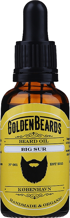 Bartöl Big Sur - Golden Beards Beard Oil — Bild N1
