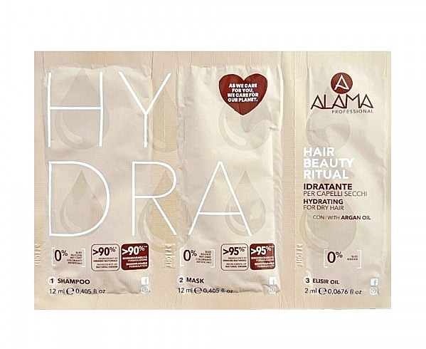 Set - Alama Hydra (shm/12ml + h/mask/12ml + h/oil/2ml) — Bild N1