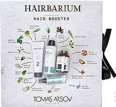 Düfte, Parfümerie und Kosmetik Set - Tomas Arsov Hairbarium Hair Booster Set (shm/250 ml + h/cond/250 ml + h/spay/110 ml + h/booster/90 pcs)