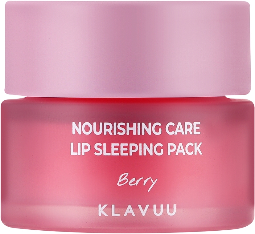 Nachtmaske für die Lippen mit dem Duft von Beeren - Klavuu Nourishing Care Lip Sleeping Pack Berry — Bild N1