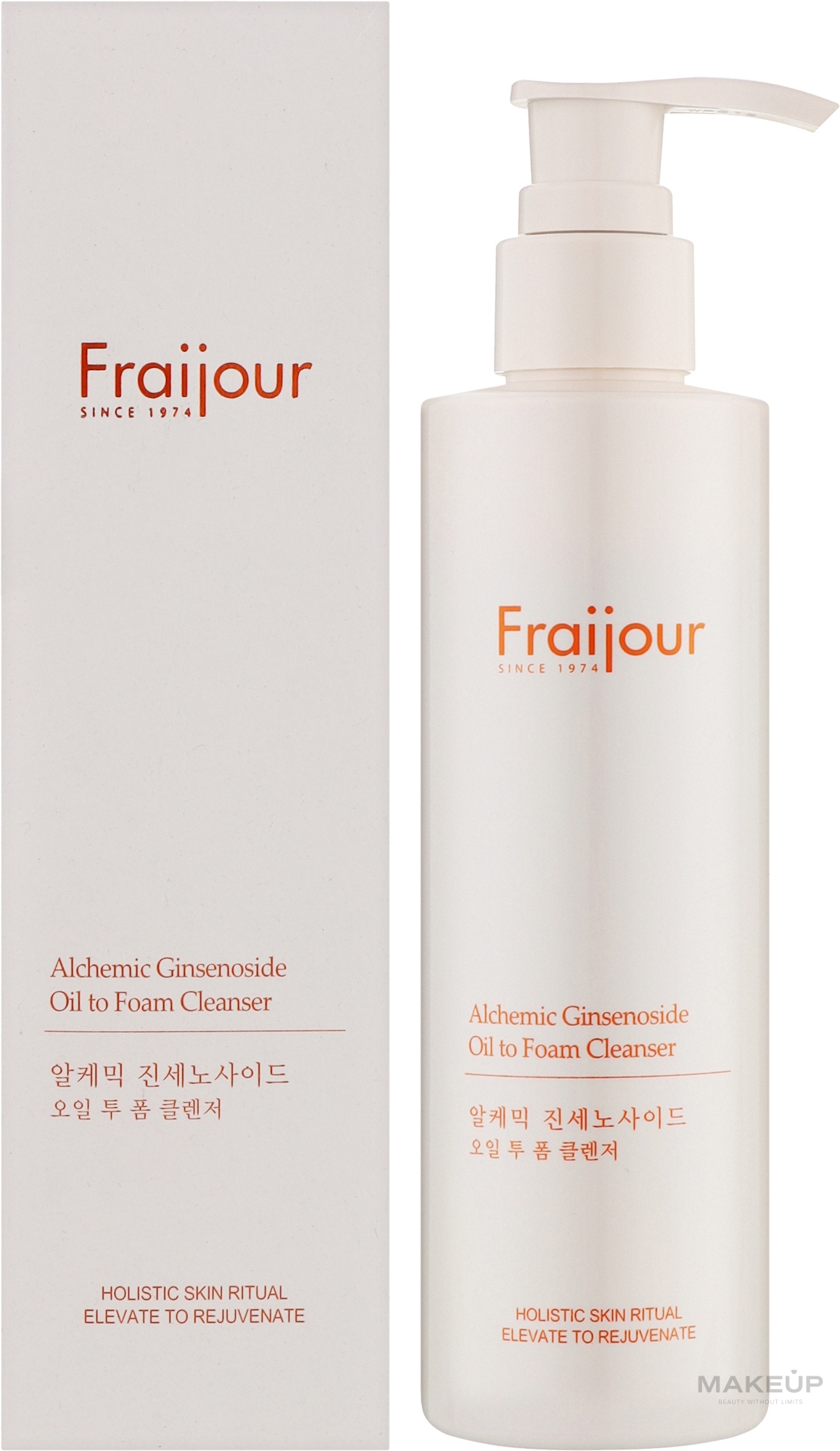 Reinigungsschaum-Öl für das Gesicht - Fraijour Alchemic Ginsenoside Oil To Foam Cleanser  — Bild 210 ml