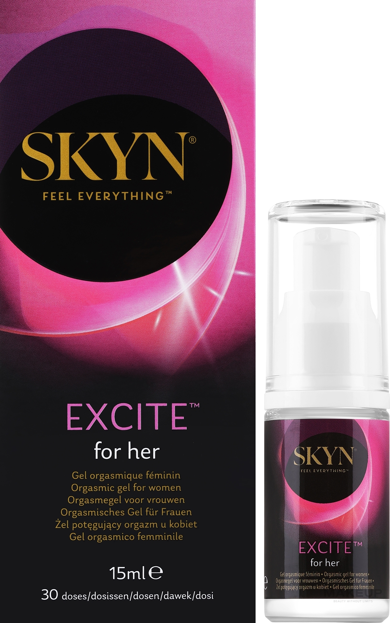 Orgasmusverstärkendes Gel - Unimil Skyn Excite  — Bild 15 ml