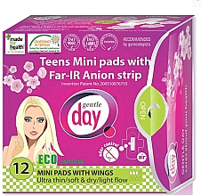 Düfte, Parfümerie und Kosmetik Mini-Damenbinden für Jugendliche - Gentle Day Teens Mini Pads With Far-Ir Anion Strip