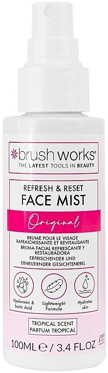 Gesichtsnebel - Brushworks Refresh & Reset Face Mist — Bild N1