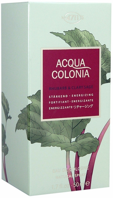 Maurer & Wirtz 4711 Acqua Colonia Rhubarb & Clary Sage - Eau de Cologne — Bild N1