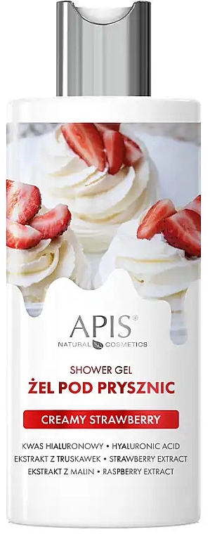Duschgel - APIS Professional Creamy Strawberry Shower Gel — Bild N1