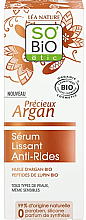 Anti-Falten-Glättungsserum mit Arganöl - So’Bio Etic Smoothing Anti-Wrinkle Serum — Bild N1