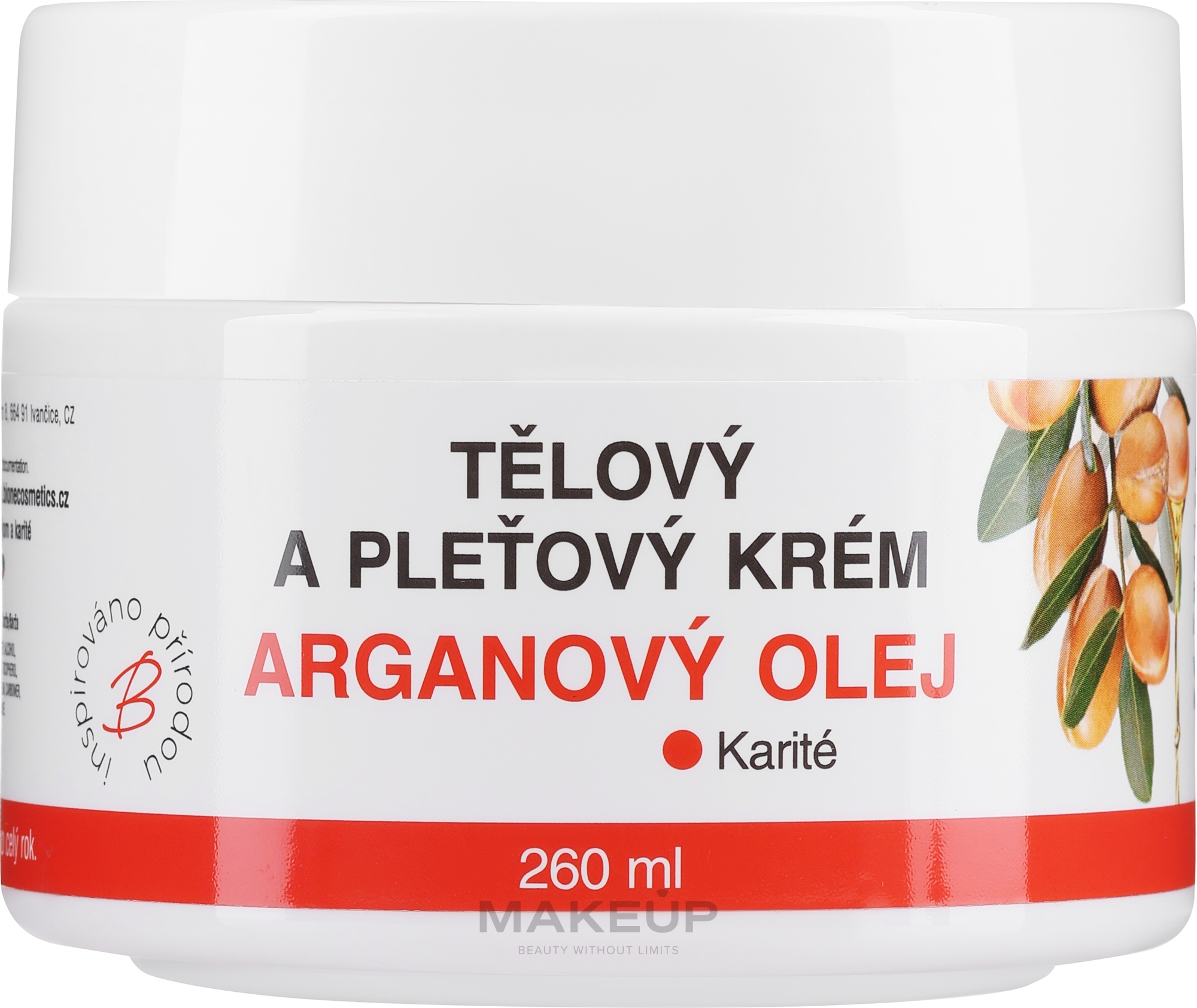 Gesichtscreme mit Arganöl für die ganze Familie - Bione Cosmetics Argan Oil Facial Cream For The Whole Family — Bild 260 ml