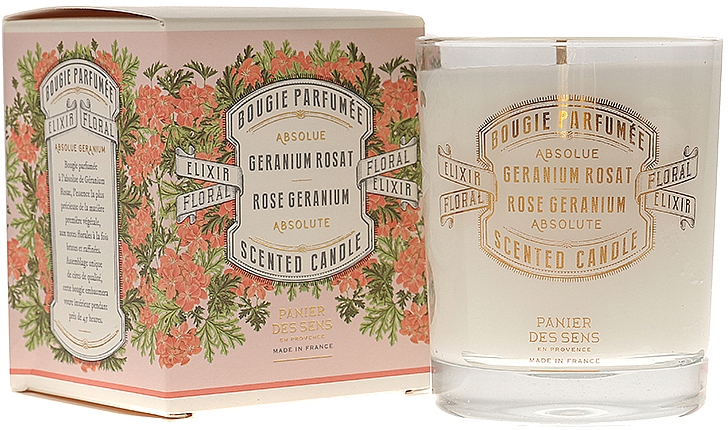 Panier Des Sens Rose Geranium - Duftkerze Rose & Geranium — Bild N1