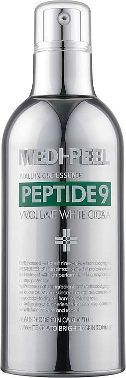 Aufhellende Sauerstoffessenz von Centella - Medi Peel Peptide 9 Volume White Cica Essence — Bild N1