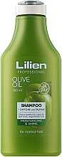Düfte, Parfümerie und Kosmetik Shampoo für normales Haar mit Olivenöl, Koffein und Taurin - Lilien Olive Oil Shampoo
