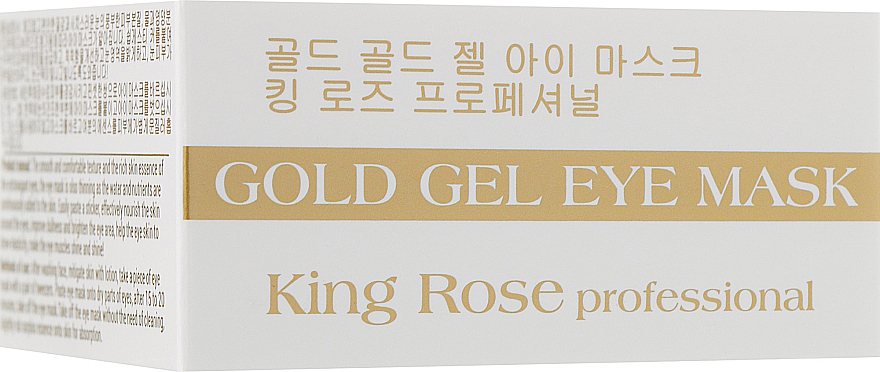 Anti-Aging-Hydrogel-Augenpatches mit Gold - King Rose Gold Gel Eye Mask — Bild N3