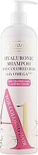 Hyaluron-Shampoo für coloriertes Haar - A1 Cosmetics For Colored Hair Hyaluronic Shampoo With Omega 3-6-9 + Lasting Color — Bild N1