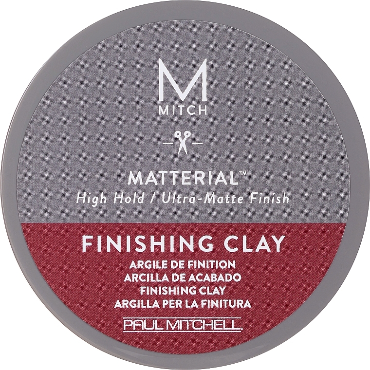 Ultra-matte Haarstylingpaste mit starkem Halt - Paul Mitchell Mitch Matterial Styling Clay — Bild N1