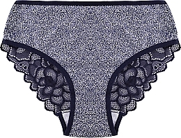 Damenhöschen aus Baumwolle blaue Muster - Moraj — Bild N1
