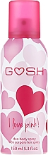 Düfte, Parfümerie und Kosmetik Deospray - Gosh I Love Pink Deo Body Spray