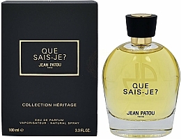 Düfte, Parfümerie und Kosmetik Jean Patou Collection Heritage Que Sais-Je? - Eau de Parfum