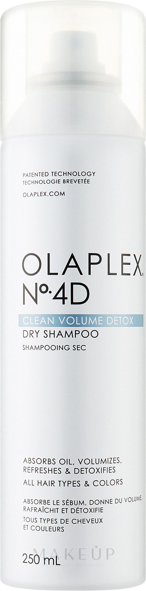 Trockenshampoo - Olaplex No. 4D Clean Volume Detox Dry Shampoo — Bild 250 ml