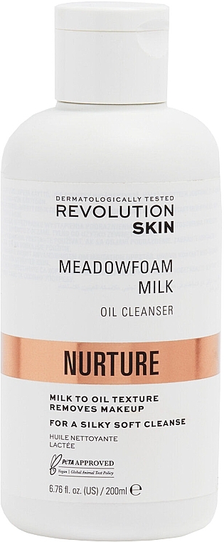Reinigungsmilch für das Gesicht - Revolution Skincare Meadowfoam Milk Oil Cleanser — Bild N1