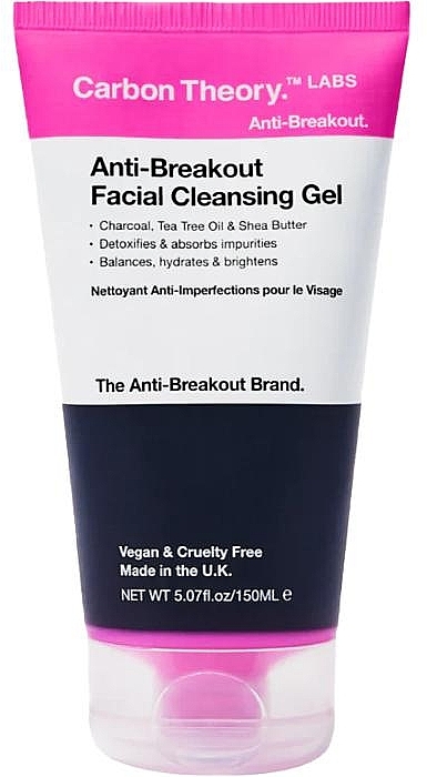 Reinigungsgel für das Gesicht - Carbon Theory Anti-Breakout Facial Cleansing Gel — Bild N1