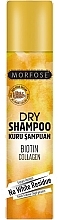 Düfte, Parfümerie und Kosmetik Trockenshampoo mit Biotin und Kollagen für blondes Haar - Morfose Dry Shampoo Biotin Collagen