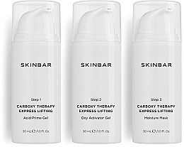 Set für die Carboxy-Therapie - SKINBAR Carboxy Therapy Set (Gel 30 ml + Gel 30 ml + Maske 30 ml) — Bild N3