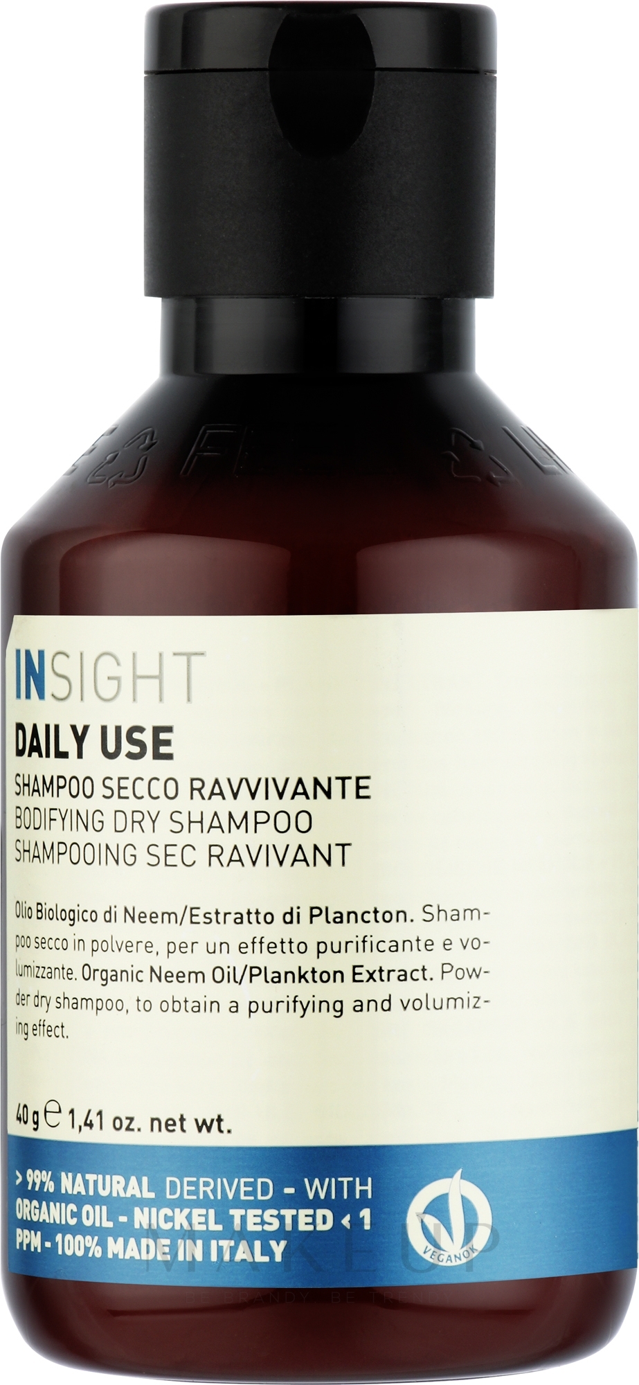 Volumengebendes Trockenshampoo - Insight Daily Use Shampoo — Bild 40 g