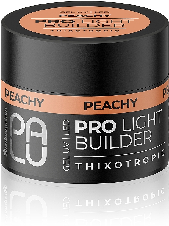 Aufbauendes Nagelgel - Palu Pro Light Builder Gel Peachy  — Bild N1