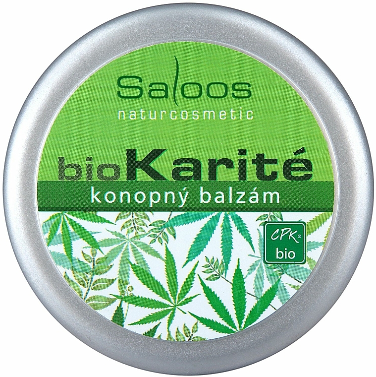 Bio-Balsam für den Körper mit Hanf - Saloos  — Bild N1