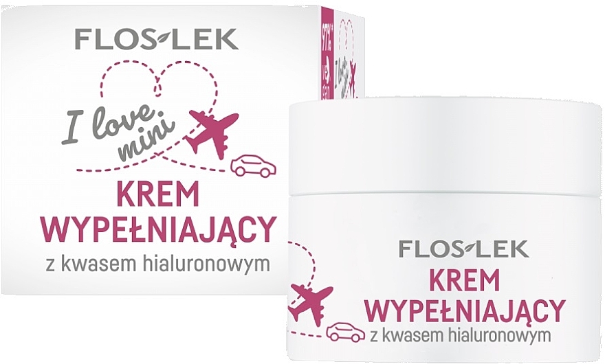 Gesichtscreme mit Hyaluronsäure - Floslek I Love Mini Filler Cream With Hyaluronic Acid — Bild N1