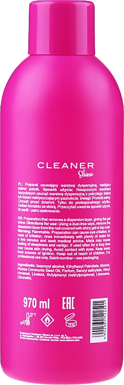 Nagelentfetter - Silcare Cleaner Base One Shine — Bild N6