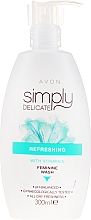 Erfrischendes Gel für die Intimhygiene mit Vitamin E - Avon Simply Delicate — Bild N1