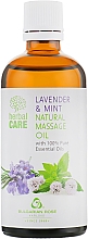Massageöl für den Körper mit Lavendel und Minze - Bulgarian Rose Herbal Care Natural Massage Oil — Bild N1
