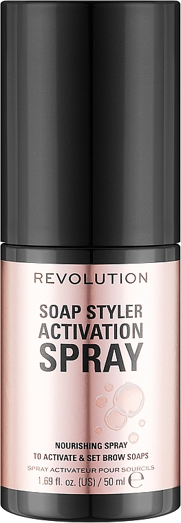 Augenbrauen-Stylingspray - Makeup Revolution Soap Styler Activating Spray  — Bild N1