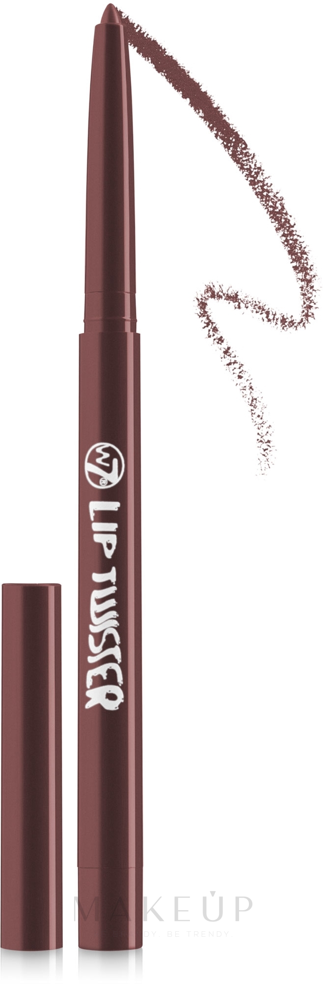 Lippenkonturenstift - W7 Lip Twister Pencil — Bild Brown