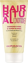 Haarspülung - Dermacol Hair Ritual Diamond Shine & Super Blonde Conditioner — Bild N1