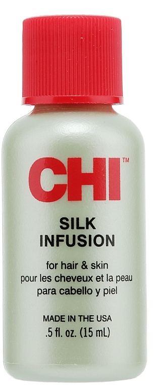 Reparierendes und schützendes Haarserum mit Seidenproteinen (Mini) - CHI Silk Infusion 