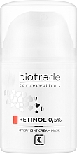 Düfte, Parfümerie und Kosmetik Nachtcreme-Maske mit 0,5 % Retinol - Biotrade Retinol 0.5% Overnight Cream Mask