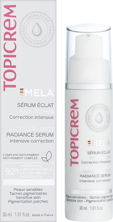 Gesichtsserum - Topicrem Mela Anti-Dark Spot Radiance Serum — Bild N2