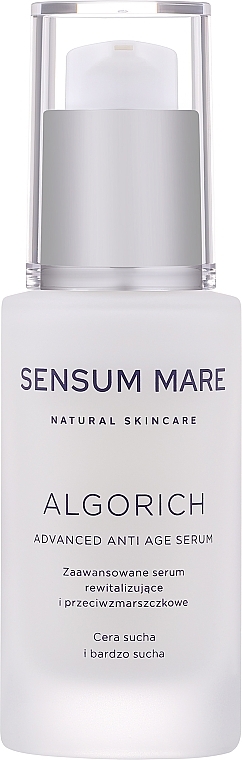 Anti-Aging Gesichtsserum - Sensum Mare Algorich Advanced Anti Age Serum