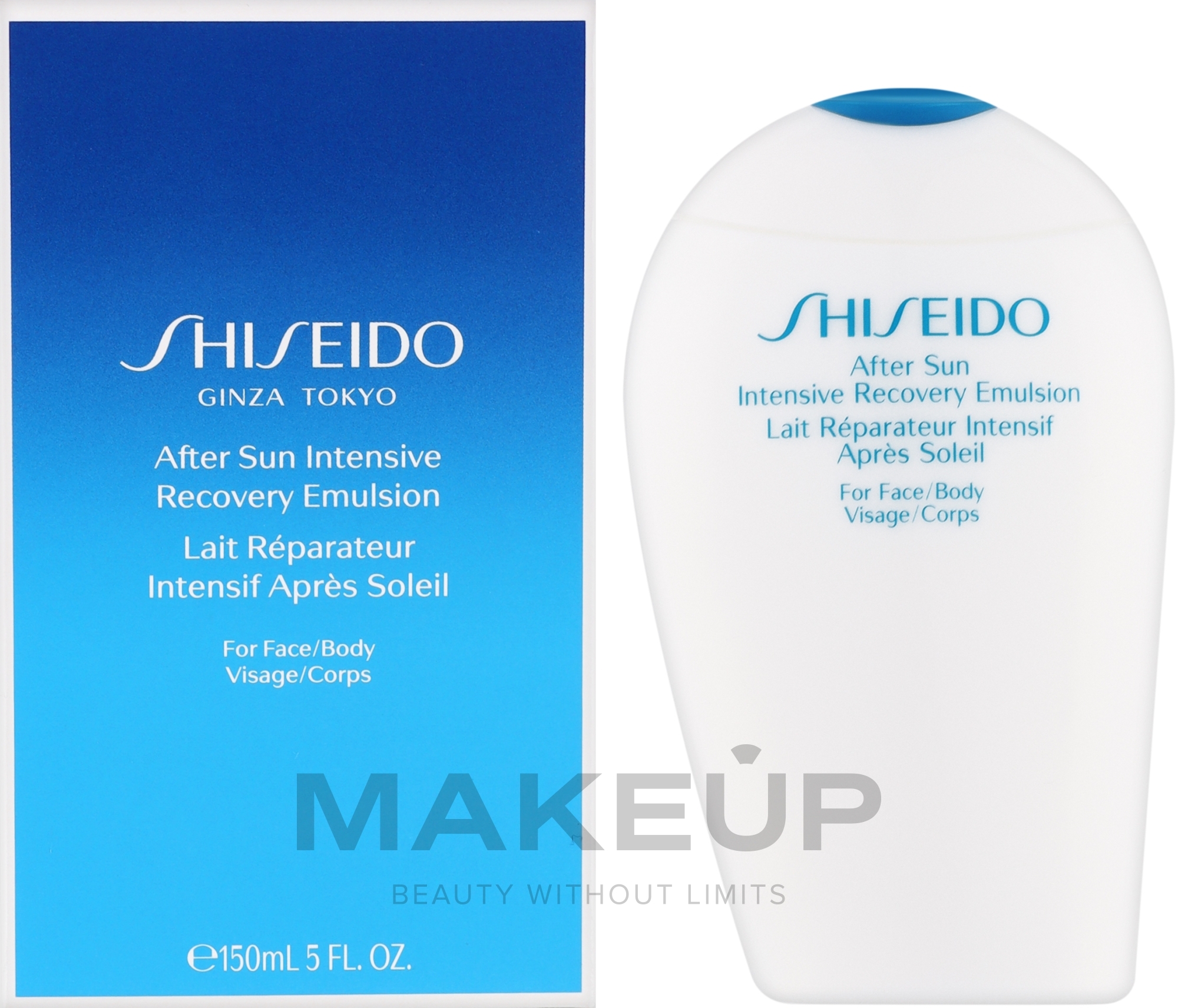 Intensiv revitalisierende Gesichts- und Körperemulsion nach dem Sonnen - Shiseido Suncare After Sun Intensive Recovery Emulsion — Foto 150 ml